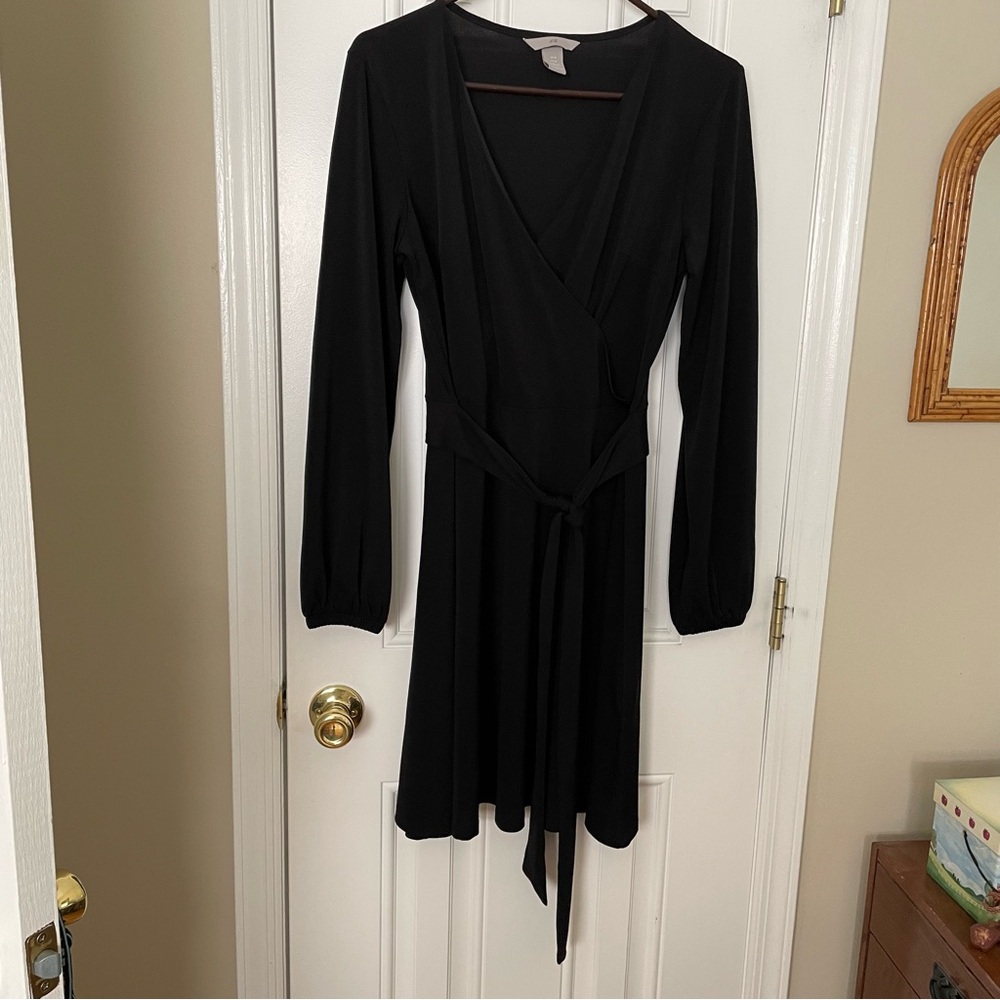H&M Women’s Black Long Sleeved Dress